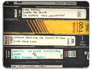 VHS iPad, iPod, laptop skins